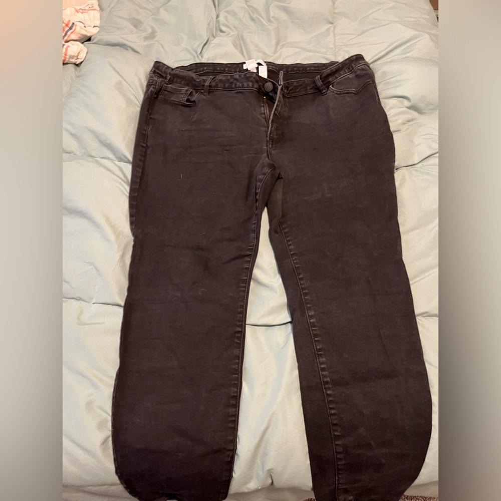 Lane Bryant black jeans